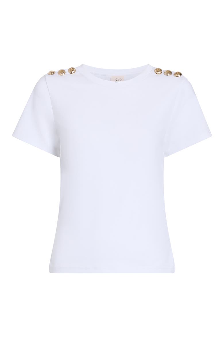 Jasper Cotton Blend Top, Alternate, color, WHITE