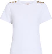 Cinq à Sept Jasper Cotton Blend Top