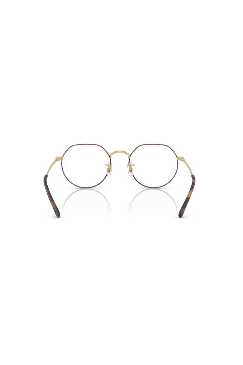 49mm Irregular optical glasses, Alternate, color, Tortoise Light