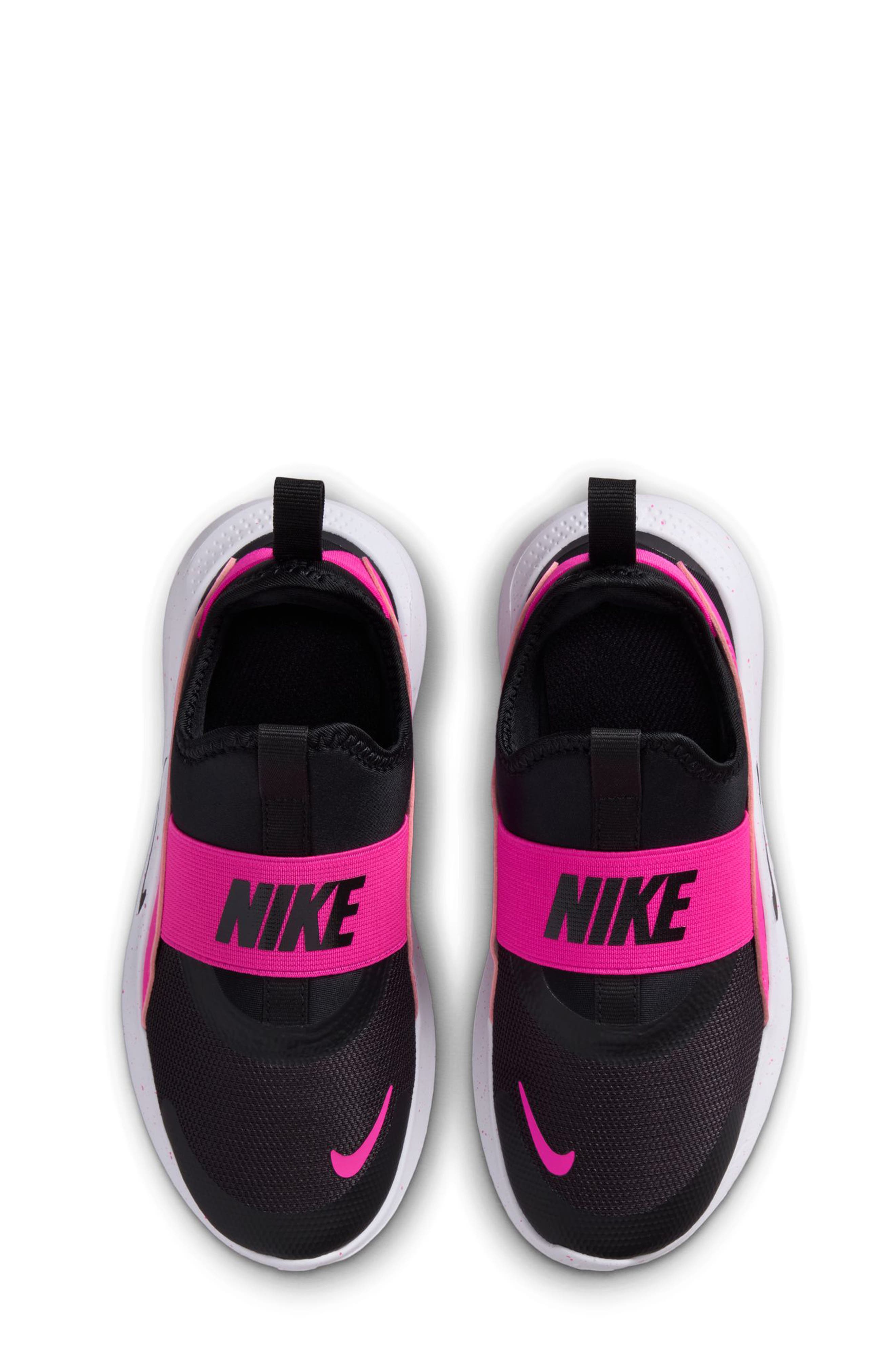 Kids' Flex Runner 4 Sneaker, Alternate, color, LASER FUCHSIA/ BLACK/ WHITE