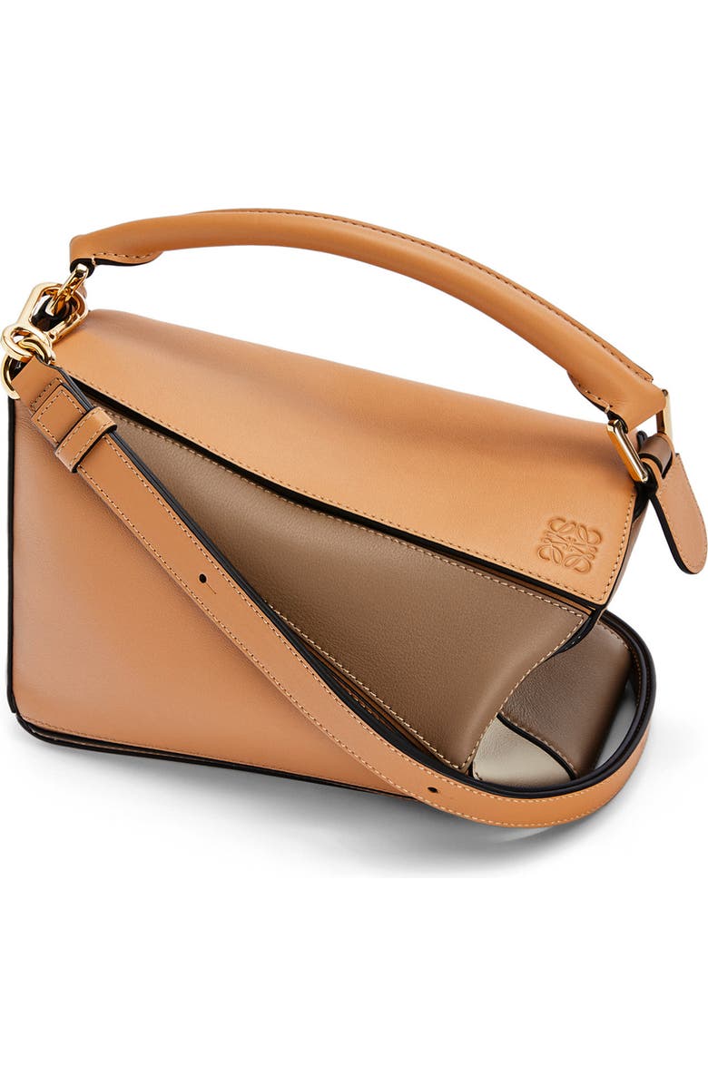 Loewe Small Puzzle Calfskin Leather Shoulder Bag, Alternate, color,