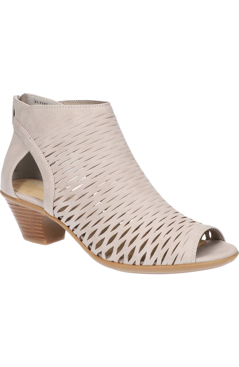 EASY STREET Sunrise Cutout Bootie Sandal, Main, color, Grey