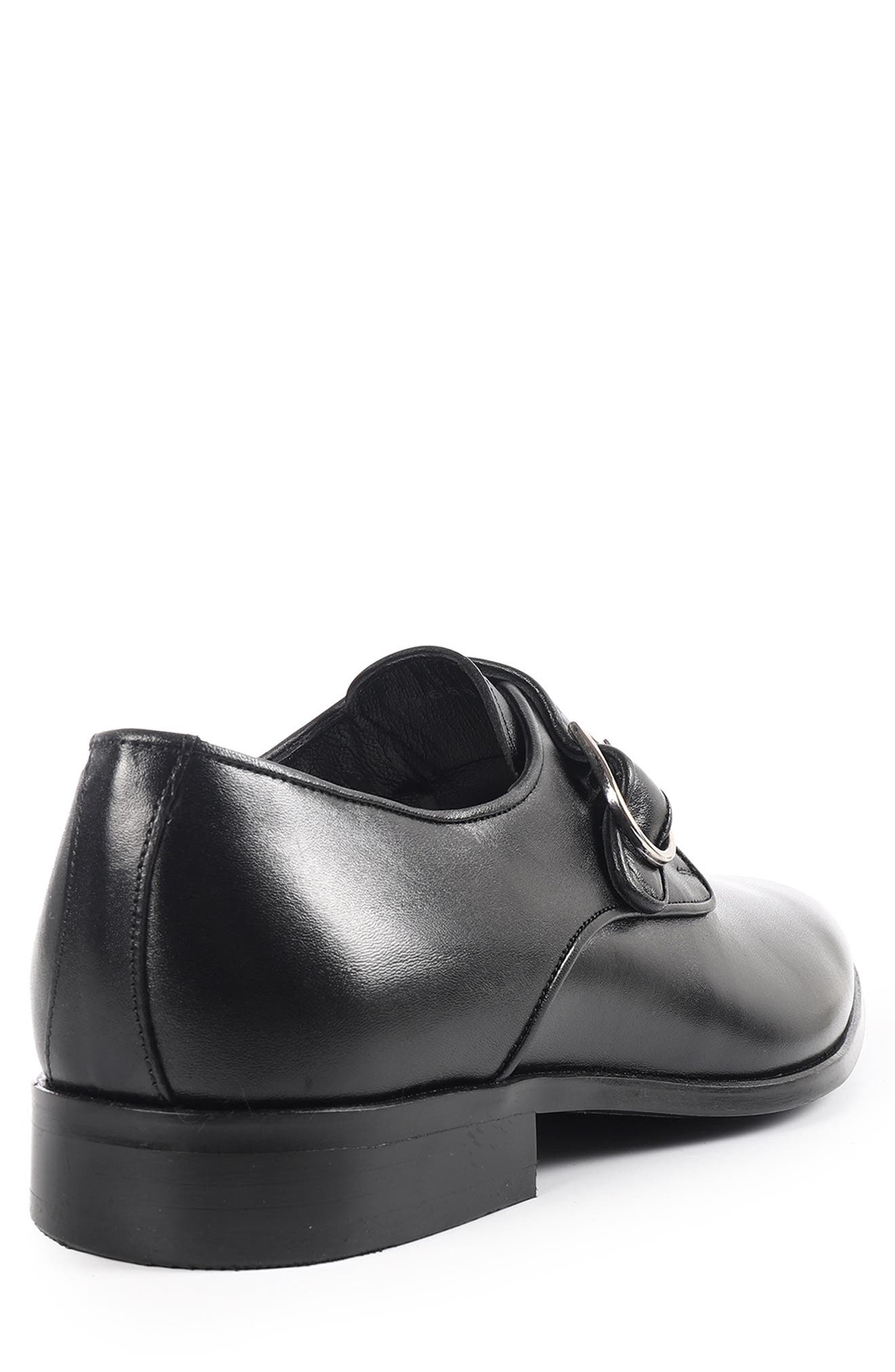 VELLAPAIS Belltown Monk Strap Shoe, Alternate, color, Black