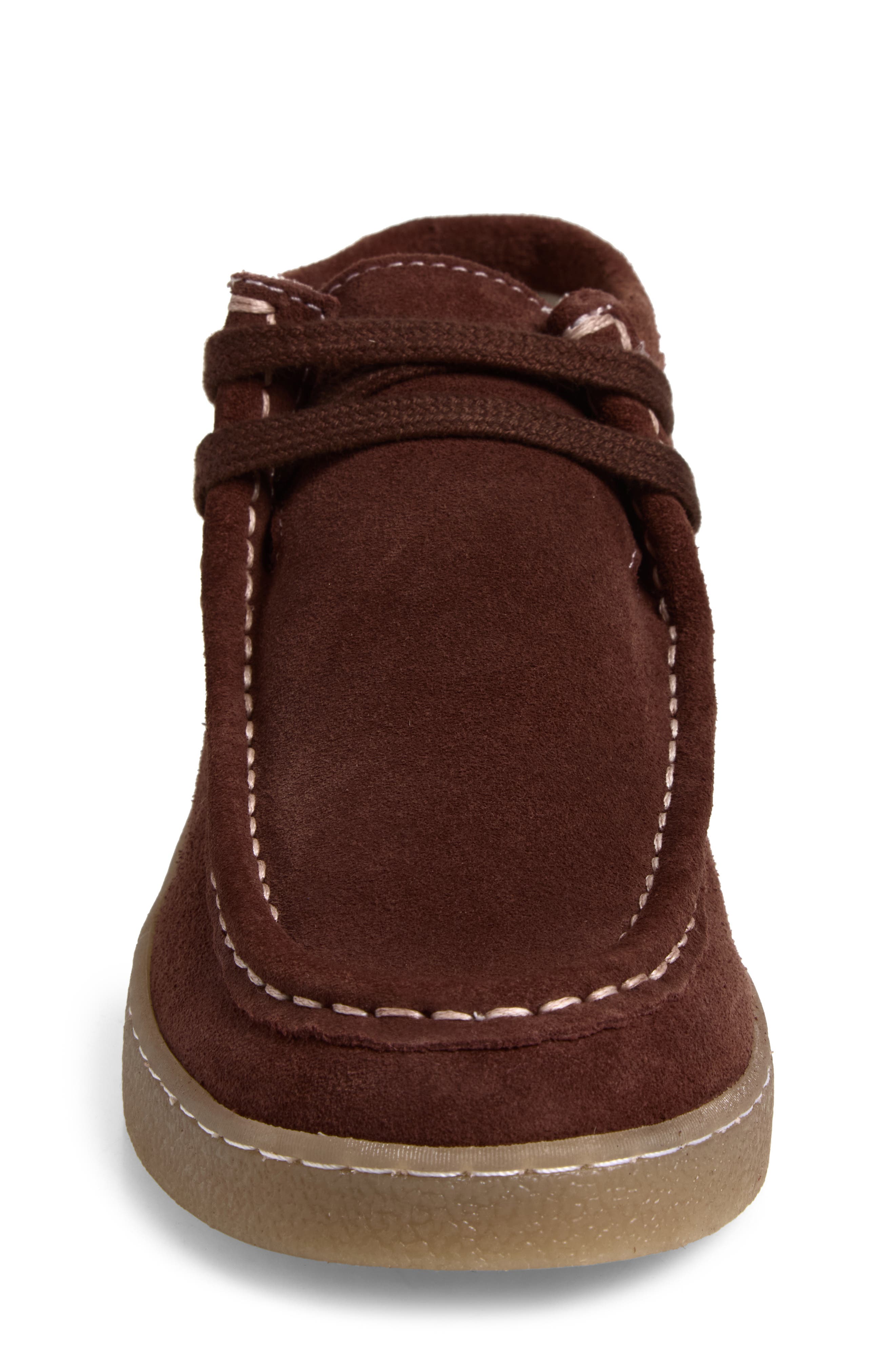 Kids' Moc Toe Boot, Alternate, color, CAPPUCCINO