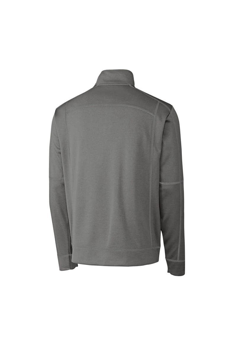 Cutter & Buck Men's Cutter & Buck  Gray Fort Wayne TinCaps  Clique Helsa Performance Half-Zip Knit Pullover, Alternate, color, 