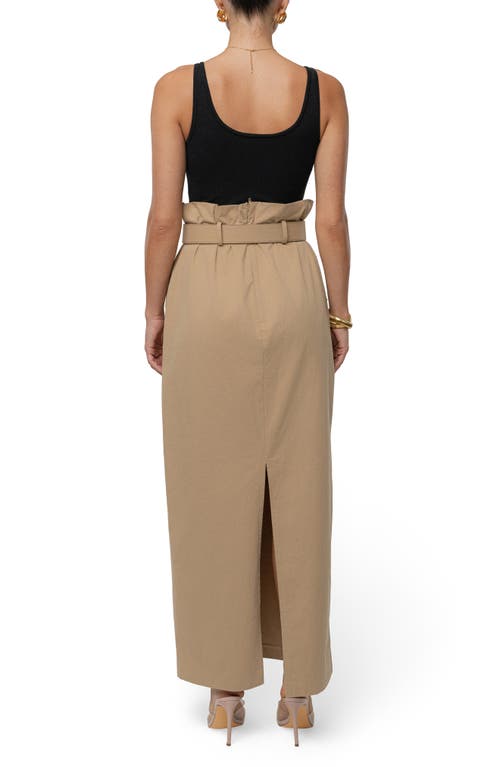 Jluxlabel New Edge Cargo Skirt In Neutral