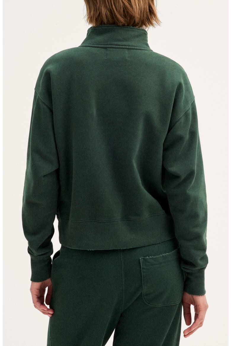 McCarren Quarter Zip Sweatshirt, Alternate, color, EVENING SPRUCE