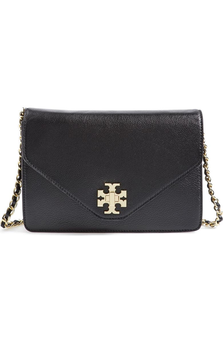 Tory Burch 'Kira' Leather Crossbody, Main, color,