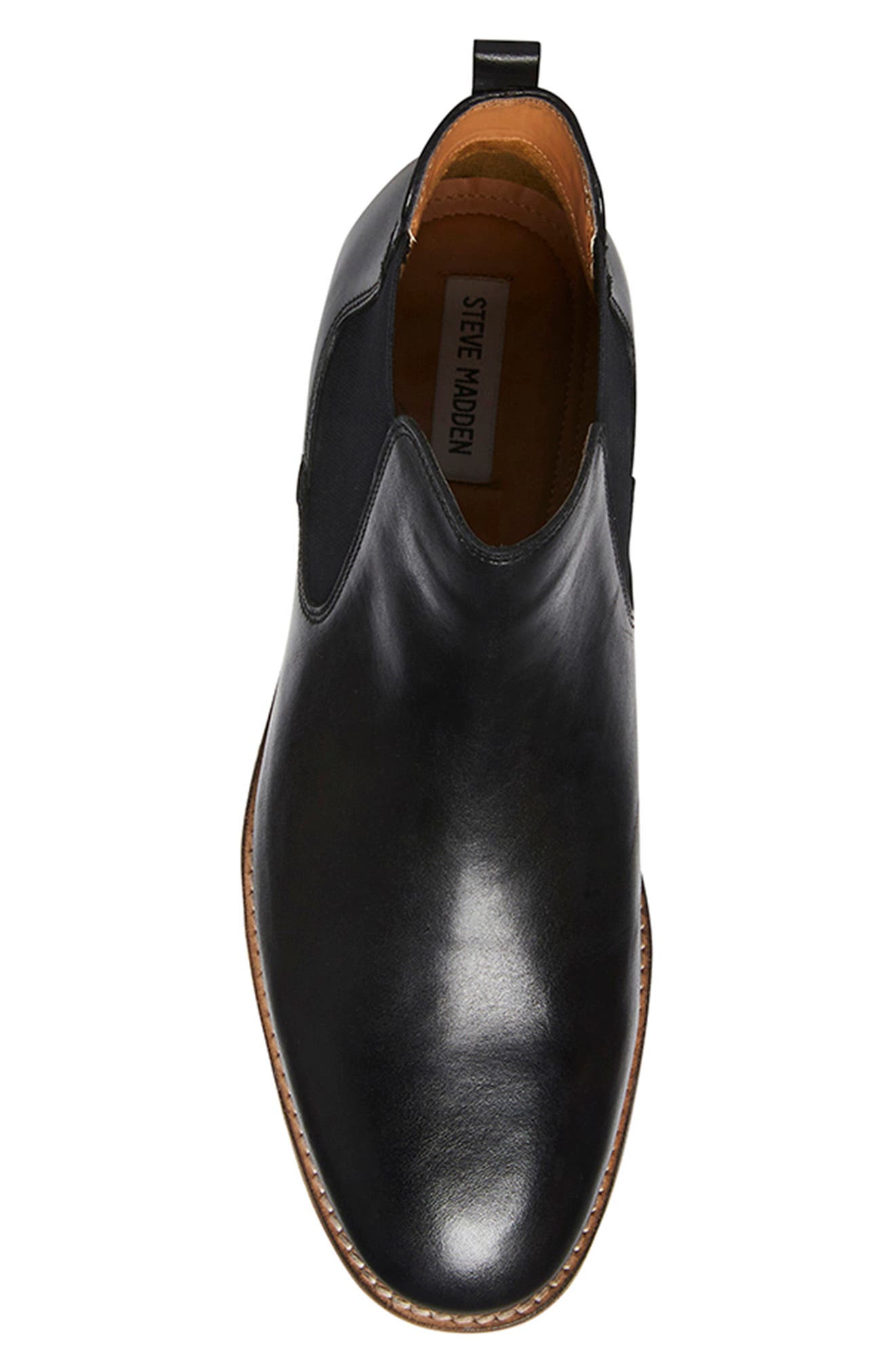 Steve Madden Tremp Leather Chelsea Boot, Alternate, color, 
