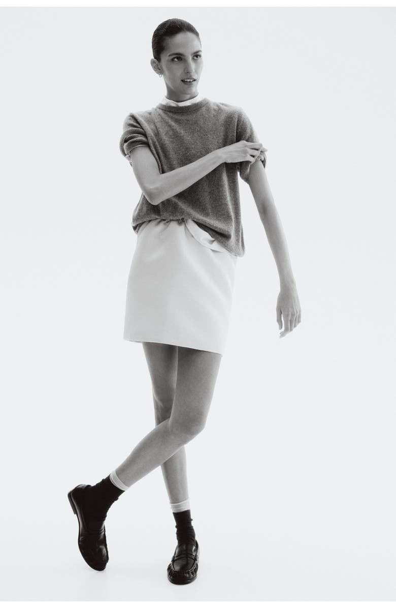 H&M Pull-on Skirt, Alternate, color, White