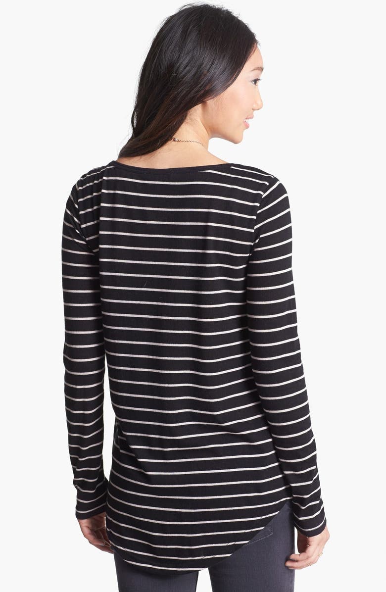 BP. Stripe Long Sleeve Tee, Alternate, color, 