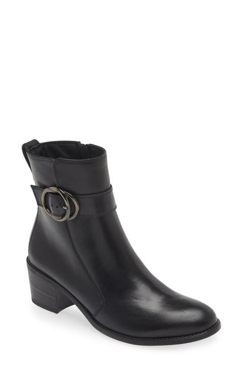 Vanessa Block Heel Bootie (Women)