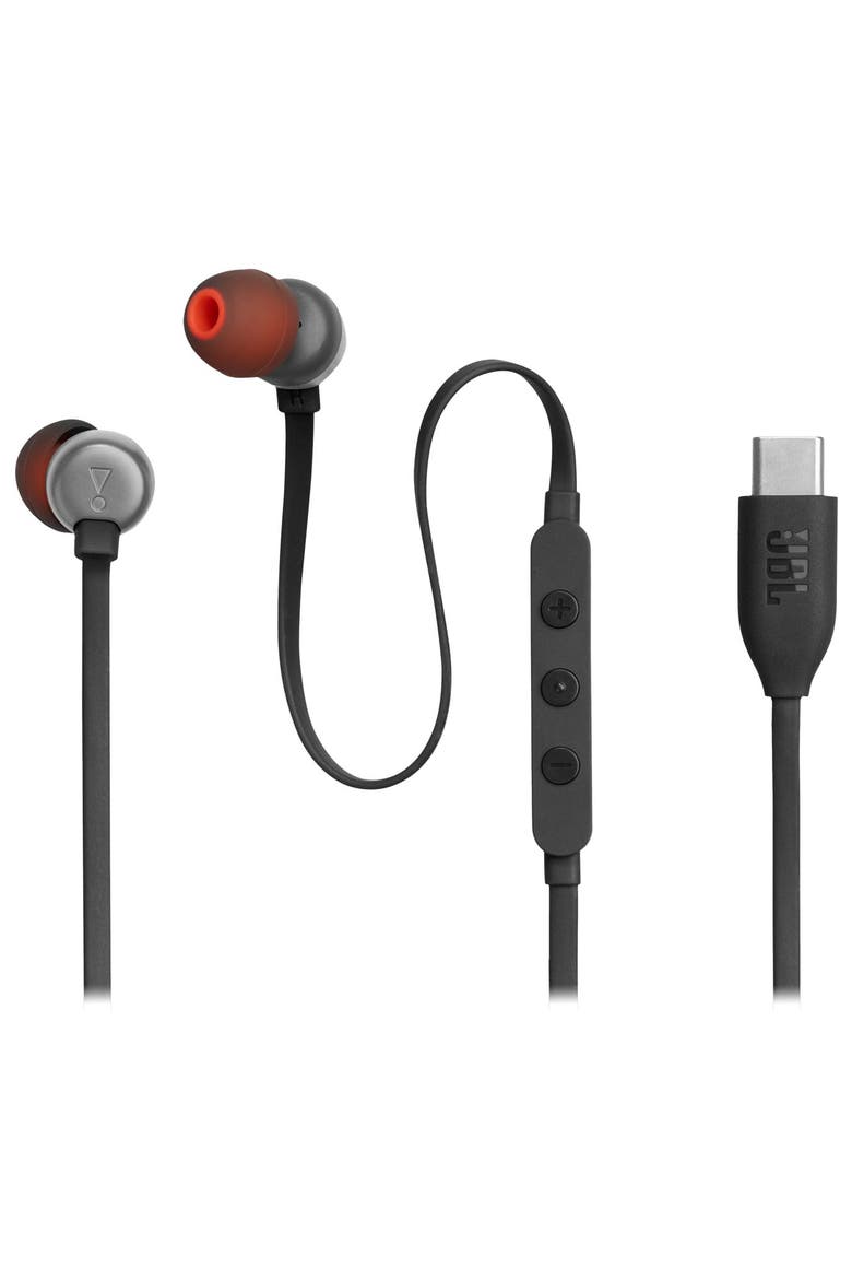 Tune 310C Wired USB-C Hi-Res In-Ear Headphones, Alternate, color, Black
