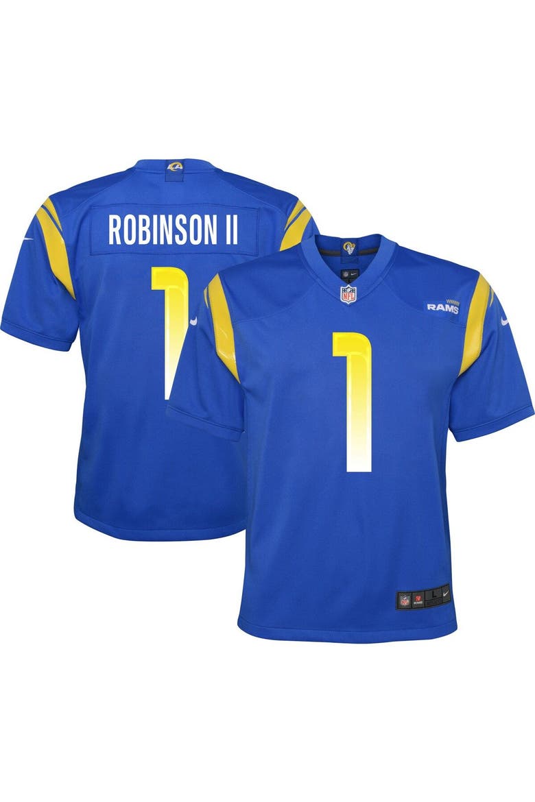 Youth Nike Allen Robinson Royal Los Angeles Rams Game Jersey, Main, color, Royal
