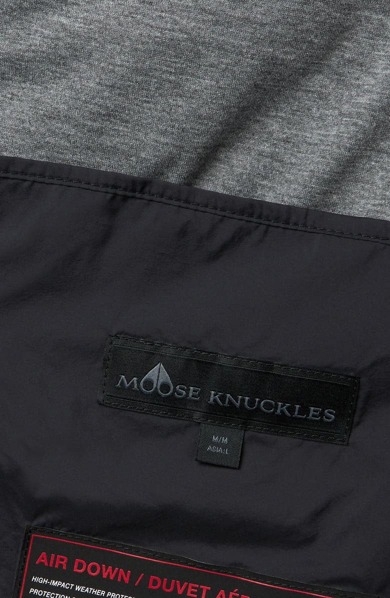 Moose Knuckles Ashton Air Down Quilted Shirt Jacket, Alternate, color, 