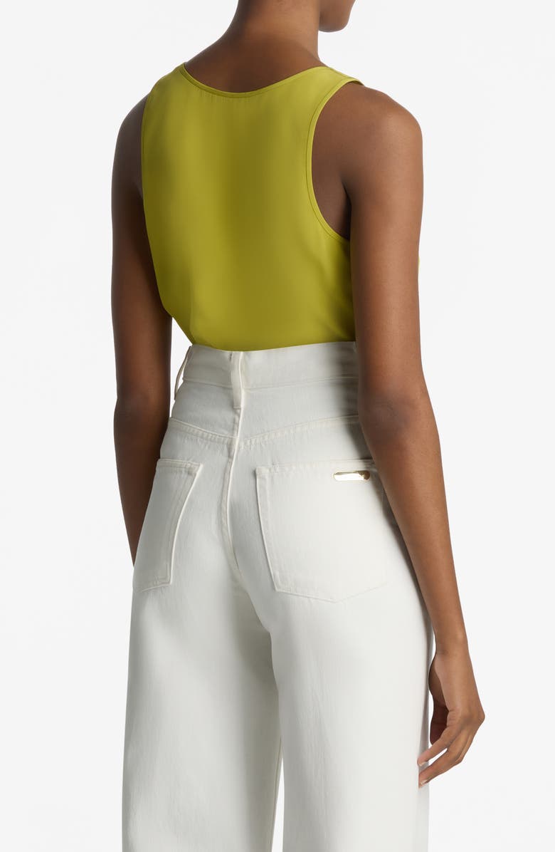 ST. JOHN Silk Crêpe de Chine Tank, Alternate, color, 
