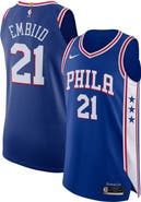 Nike Men's Nike Joel Embiid Royal Philadelphia 76ers 2020/21 Authentic Player Jersey - Icon Edition