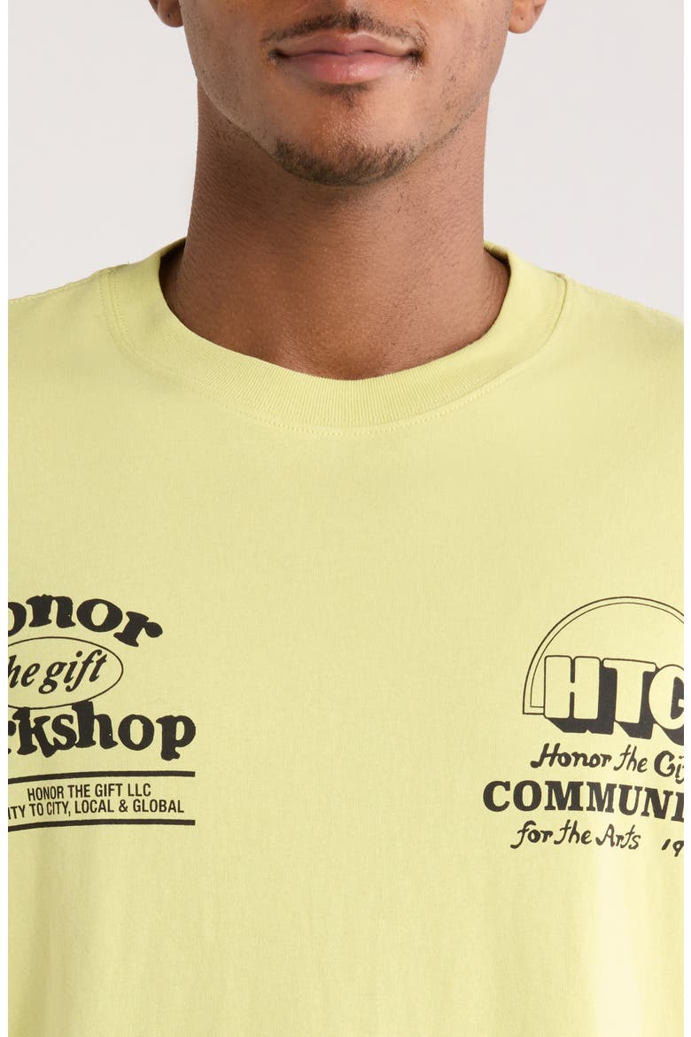 Workshop Graphic T-Shirt, Alternate, color, GREEN