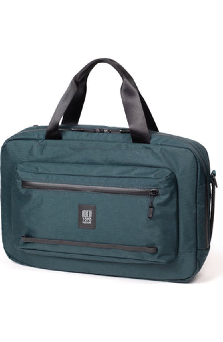 Topo Designs Global Pro 3-Way Briefcase, Main, color, Dark Pine
