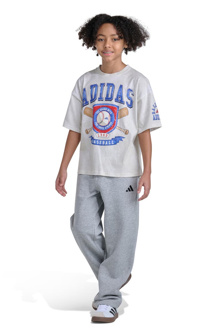 Kids' Baseball Graphic T-shirt, Alternate, color, OFF WHITE