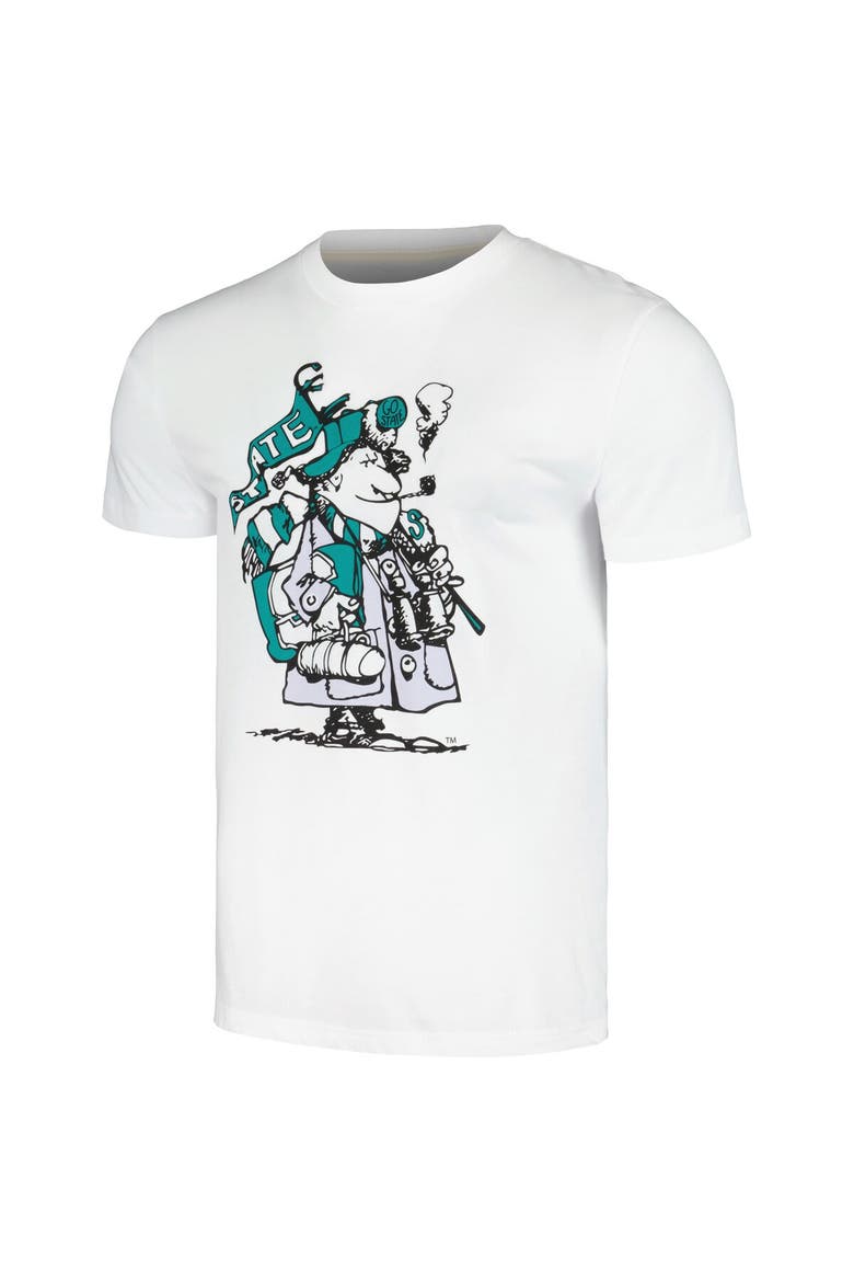 Men's Homefield White Michigan State Spartans T-Shirt, Alternate, color, White