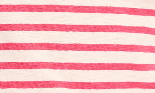 Shop Nzt By Nic+zoe Stripe Boat Neck T-shirt