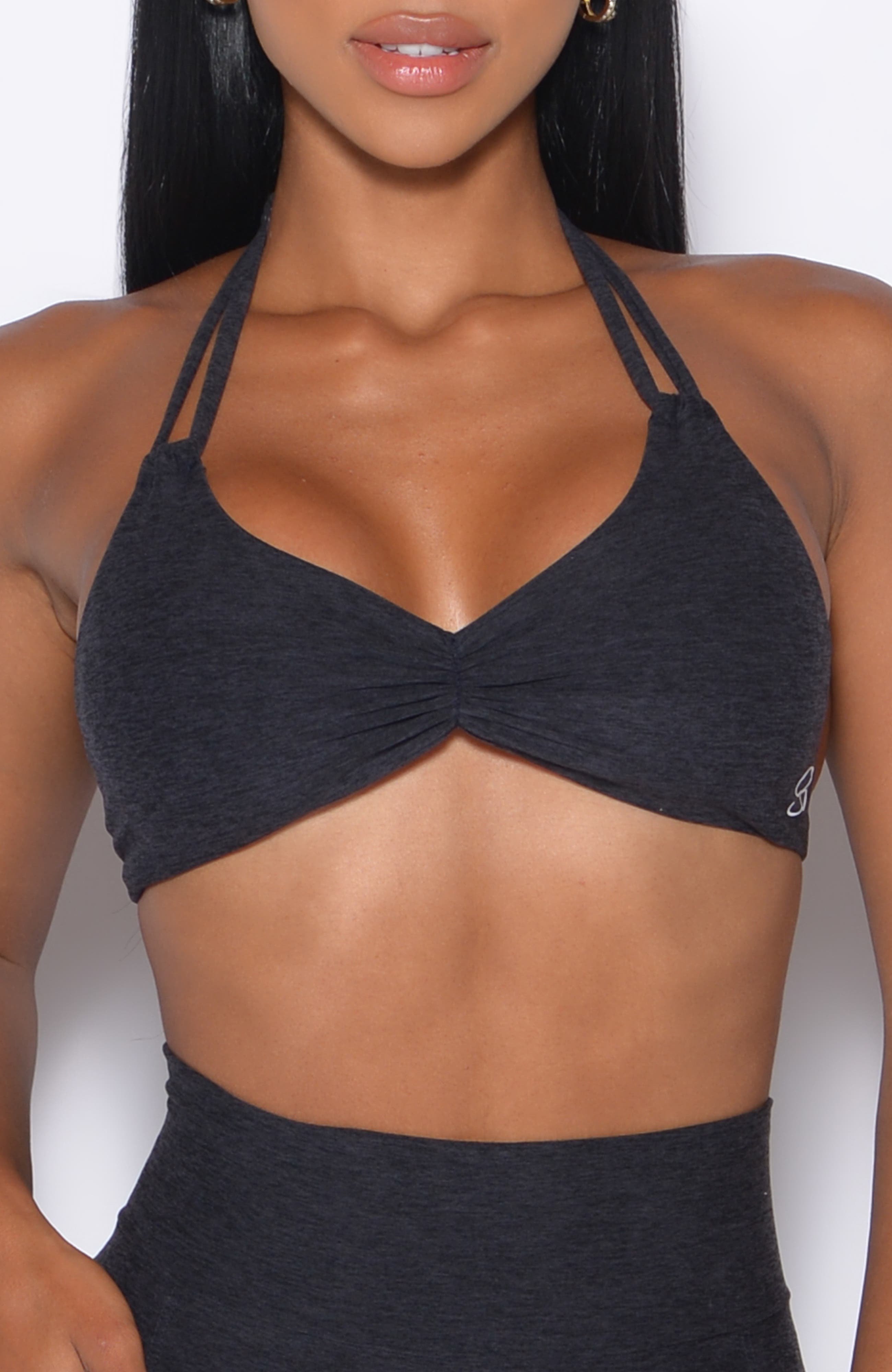 selected Heathered Black
