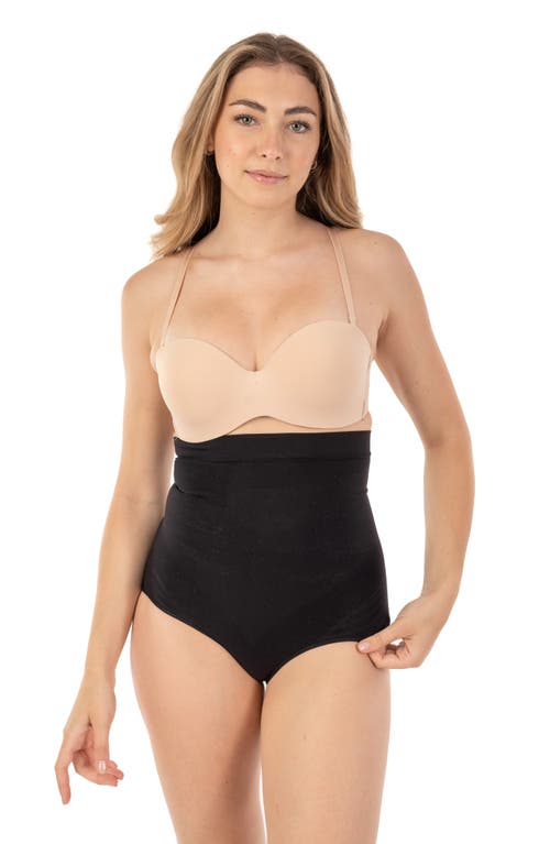 Body Beautiful Assorted 2-pack Extra High Waist Brief Shapers In Black/nude