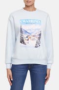 Wildfox Chamonix Charlie Graphic Sweatshirt