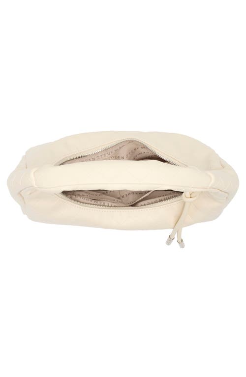Steve Madden Embossed Shoulder Bag In Blonde
