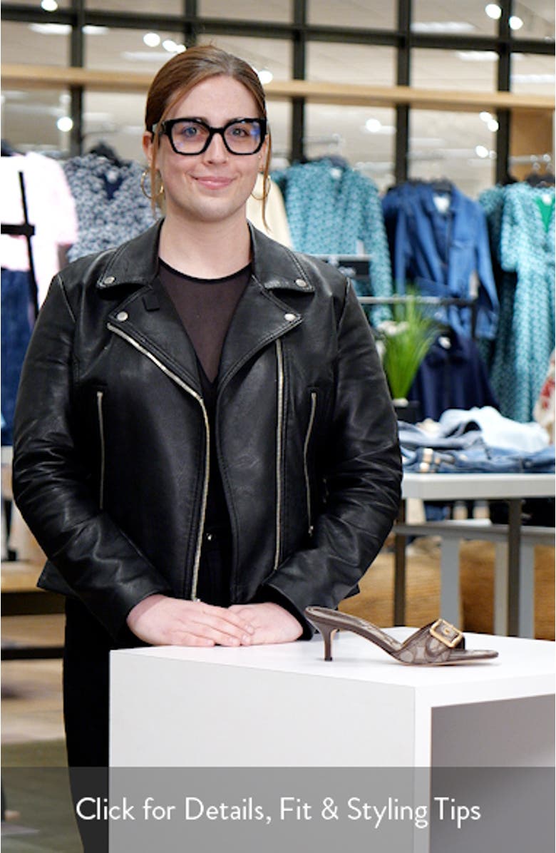 Margot Signature Jacquard Slide Sandal, sales video thumbnail