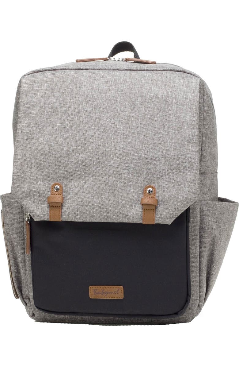 Babymel George Water Resistant Diaper Backpack, Main, color,