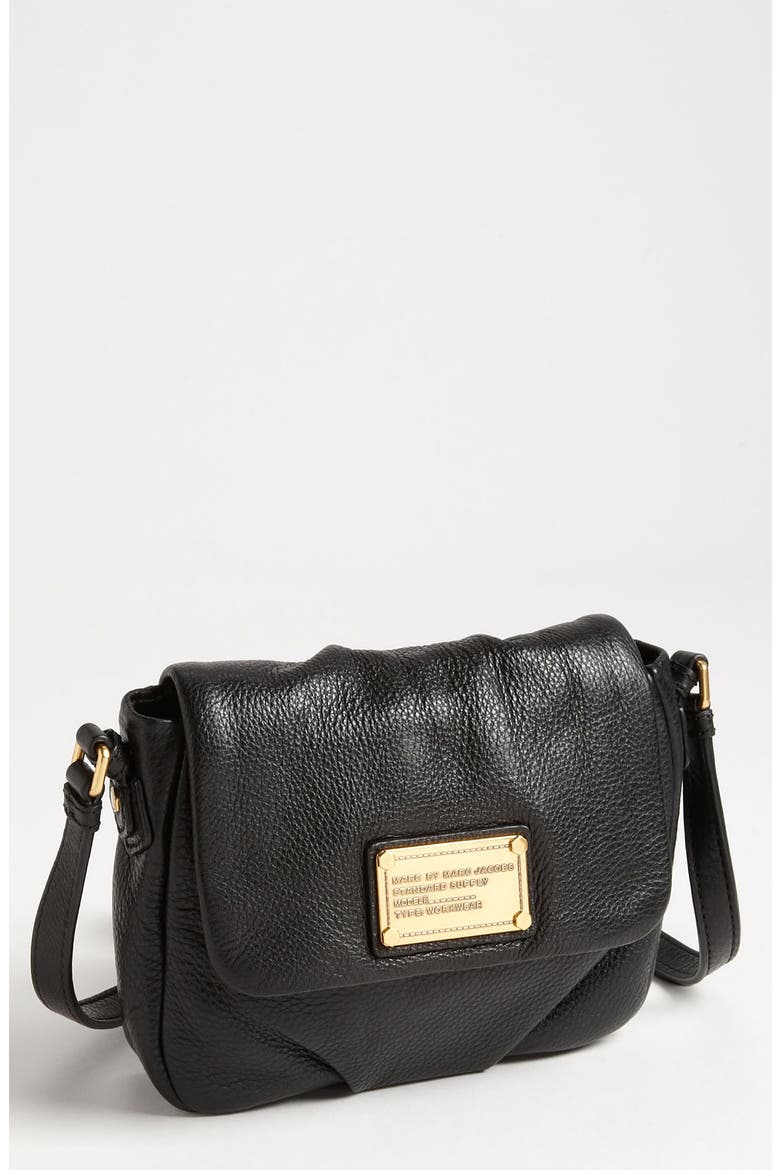 MARC BY MARC JACOBS 'Classic Q - Isabelle' Crossbody Bag, Small, Main, color, BLACK