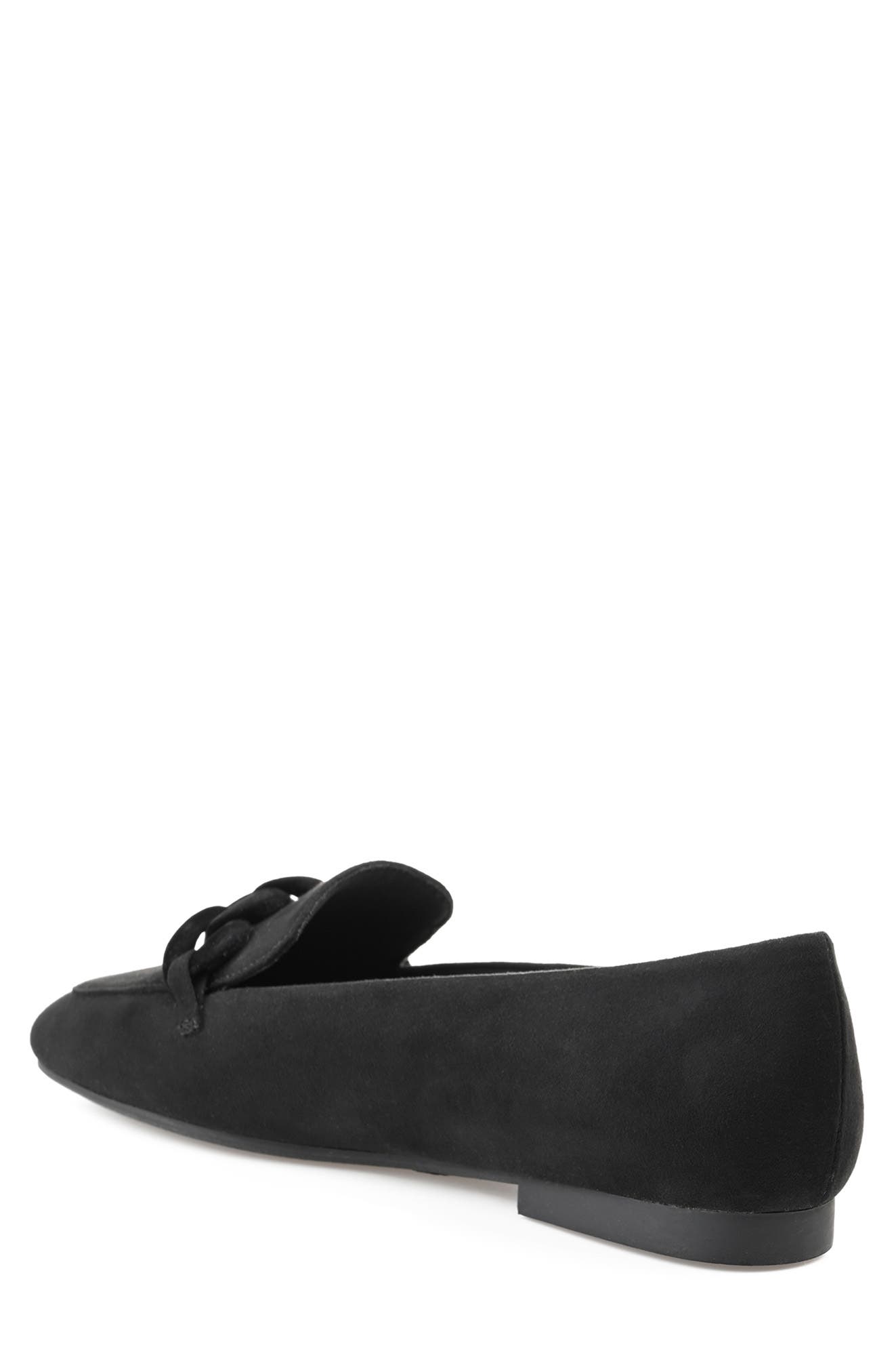Journee Collection Cordell Rolo Link Loafer - Wide Width, Alternate, color, Black