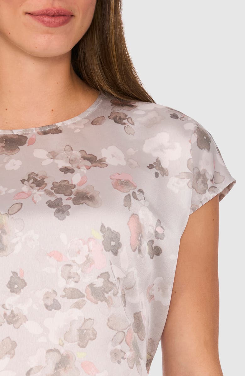 Halogen<sup>®</sup> Cap Sleeve Satin Top, Alternate, color, 