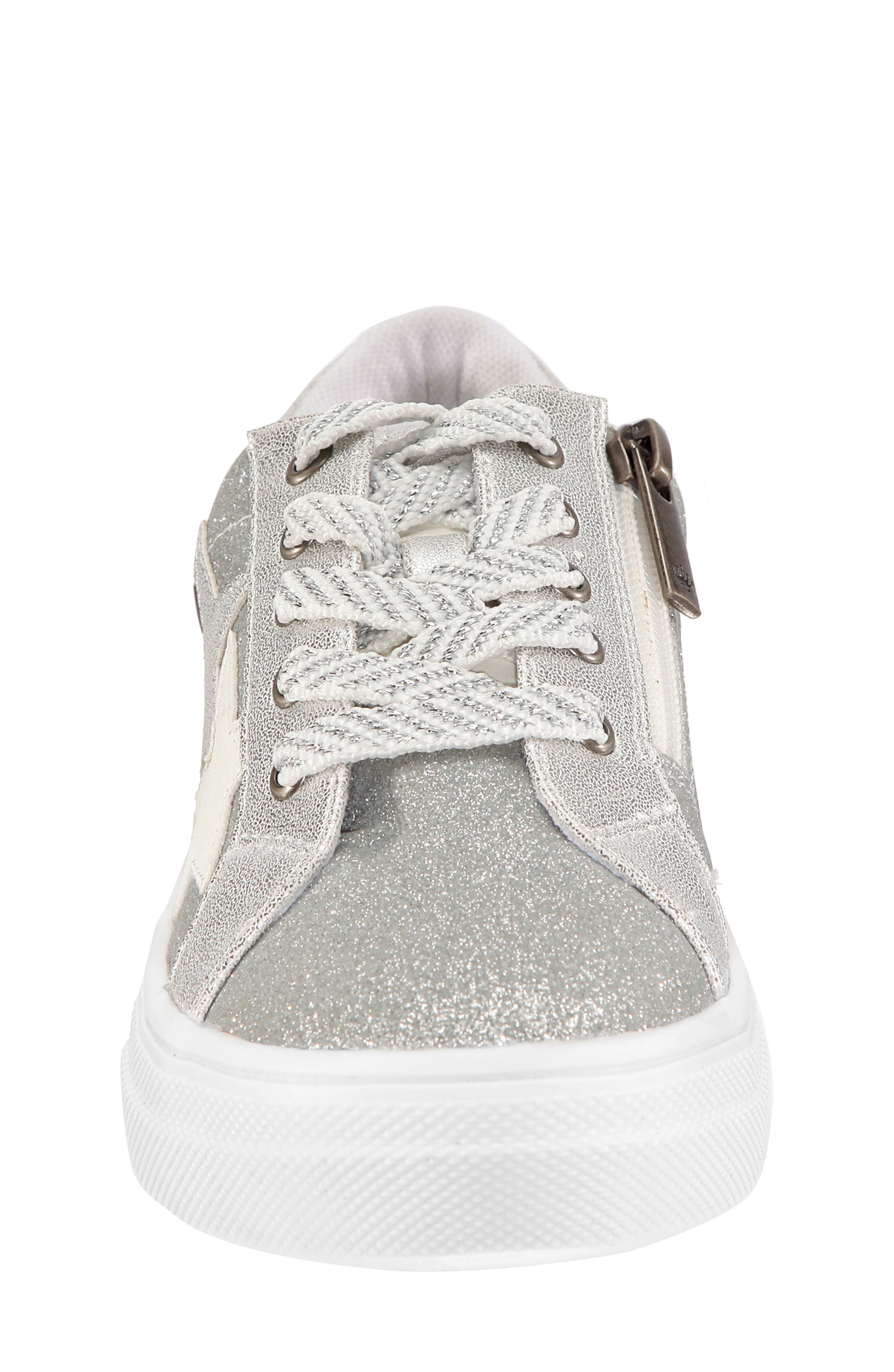 Nina Lizzet Glitter Star Sneaker, Alternate, color, 