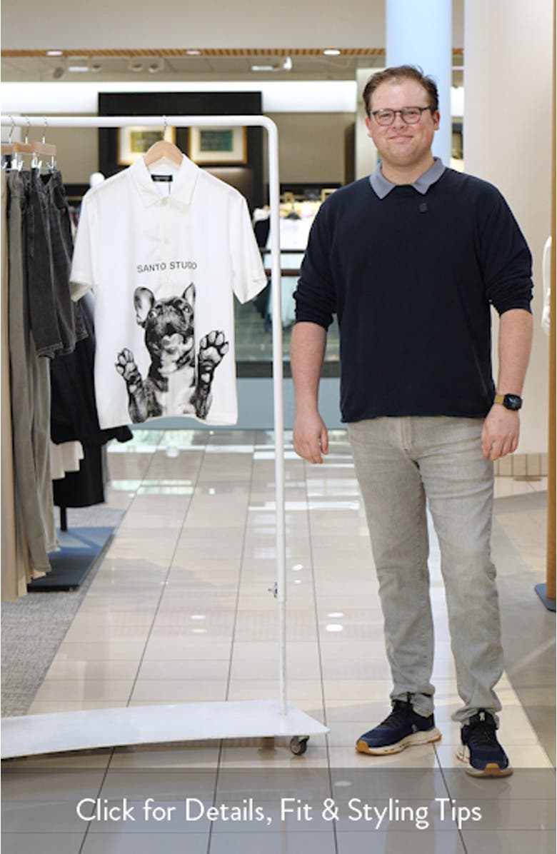 My Dawg Graphic Button-Up Shirt, sales video thumbnail