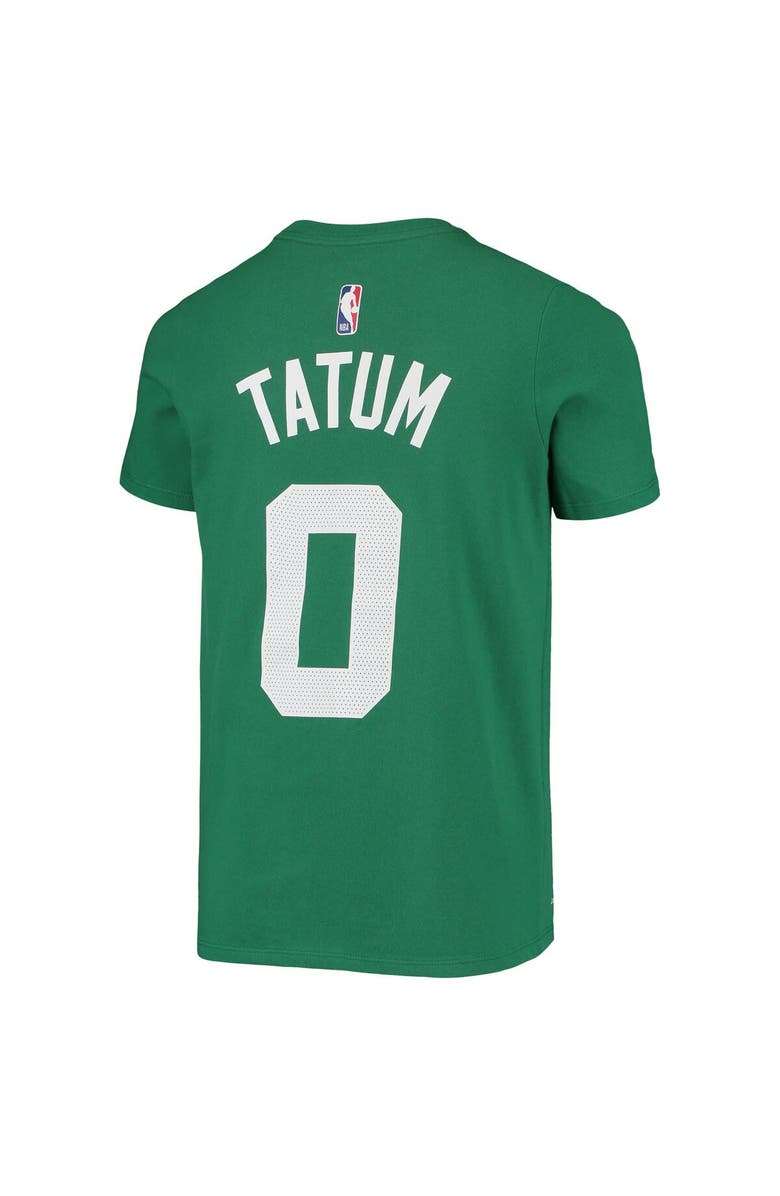 Nike Youth Nike Jayson Tatum Kelly Green Boston Celtics Logo Name & Number Performance T-Shirt, Alternate, color, Kelly Green