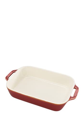 Staub Ceramic 10.5-inch X 7.5-inch Rectangular Baking Dish