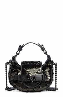 Kurt Geiger London Micro Kingsley Sequin Hobo Bag