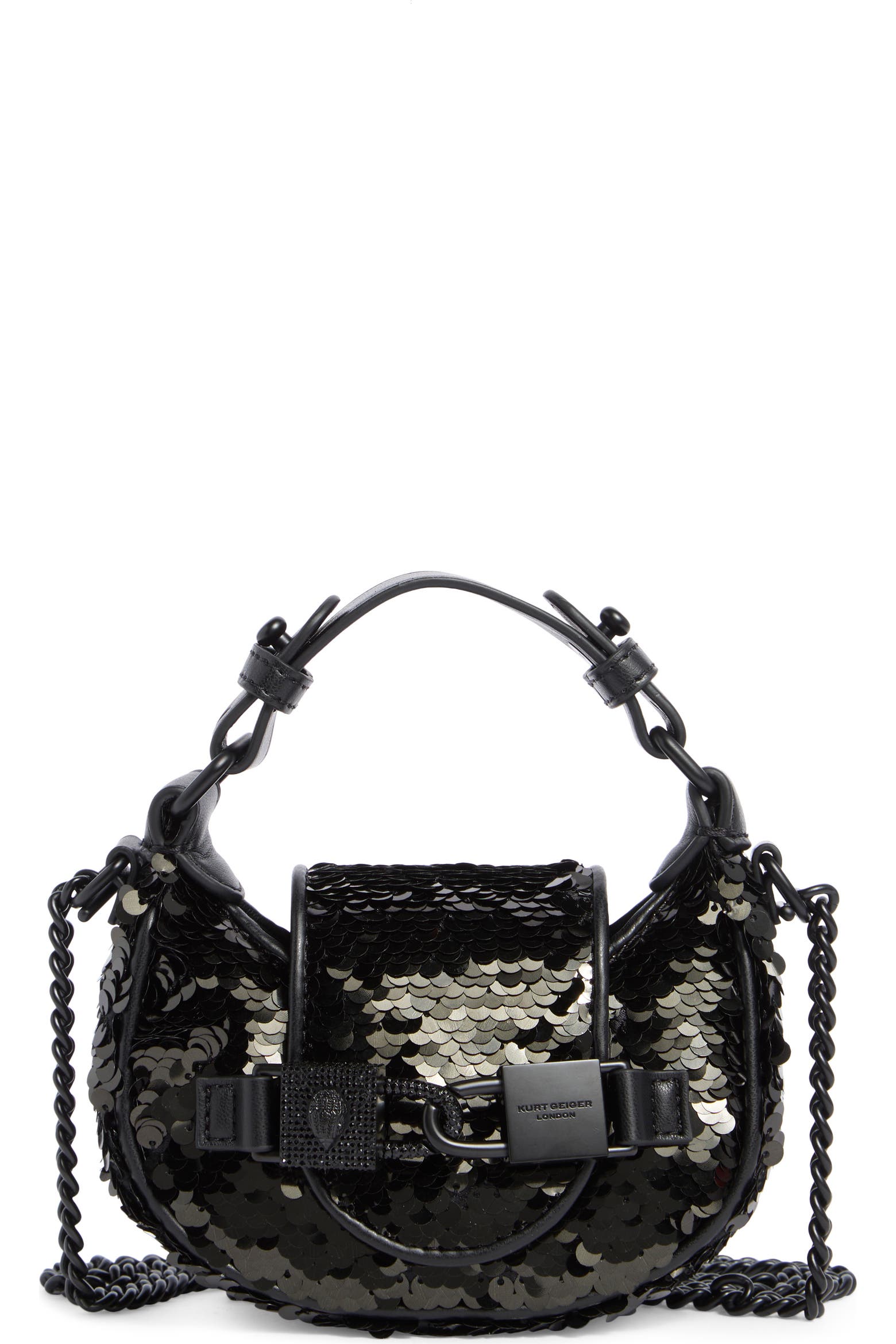 Microlodon Kurt Geiger London Micro Kingsley Sequin Hobo Bag (Women) | Nordstromrack