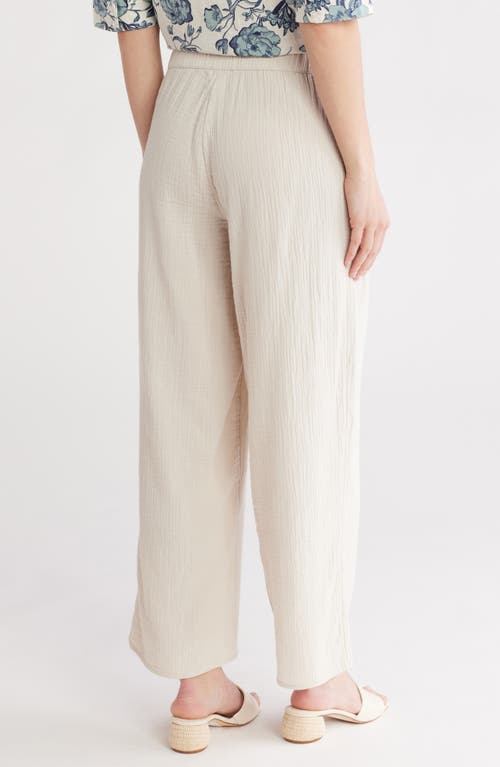 Caslon ® Cotton Gauze Pull-on Pants