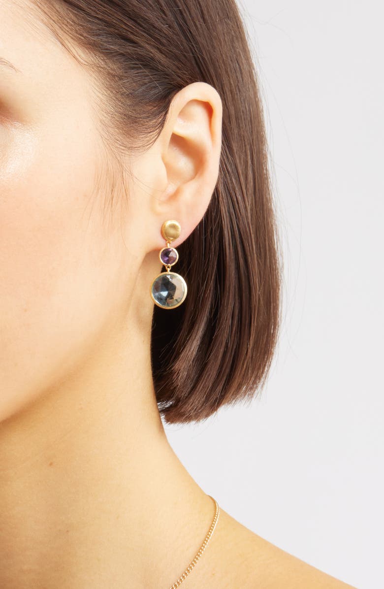 Marco Bicego Jaipur Color Drop Earrings, Alternate, color, 