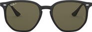 Ray-Ban 54mm Polarized Round Sunglasses
