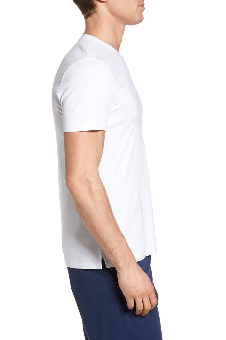 Georgia Regular Fit V-Neck T-Shirt, Alternate, color, WHITE