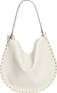 Isabel Marant Oskan Bubble Soft Leather Hobo Bag