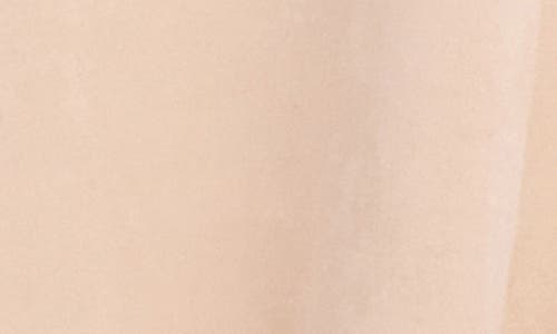 Karen Kane Faux Suede Midi A-line Skirt In Almond
