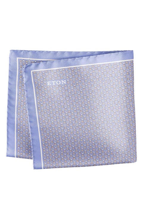 Geo Silk Pocket Square