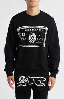 ICECREAM Card Cotton Graphic Sweatshirt