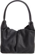 STAUD Felix Leather Top Handle Bag